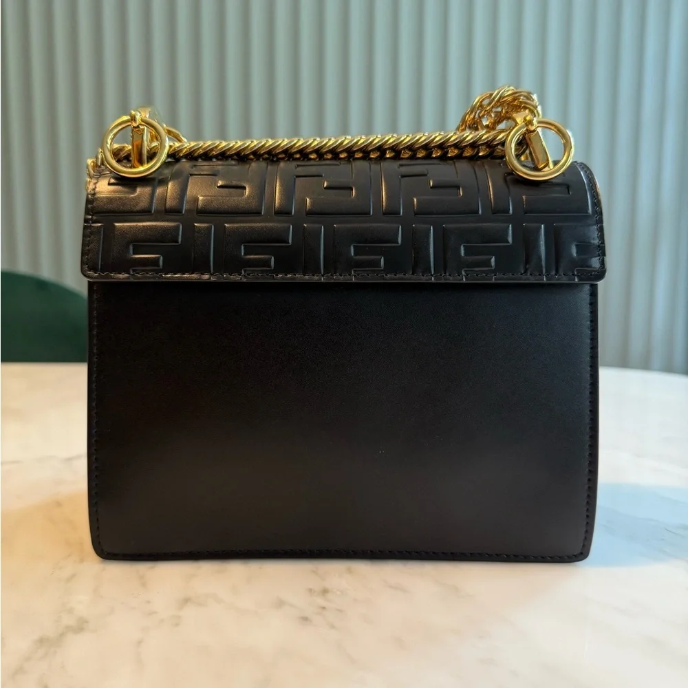 Fendi Kan I Small Leather Handbag - Picture 4 of 10